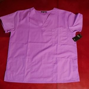 Purple Scrub Set XL